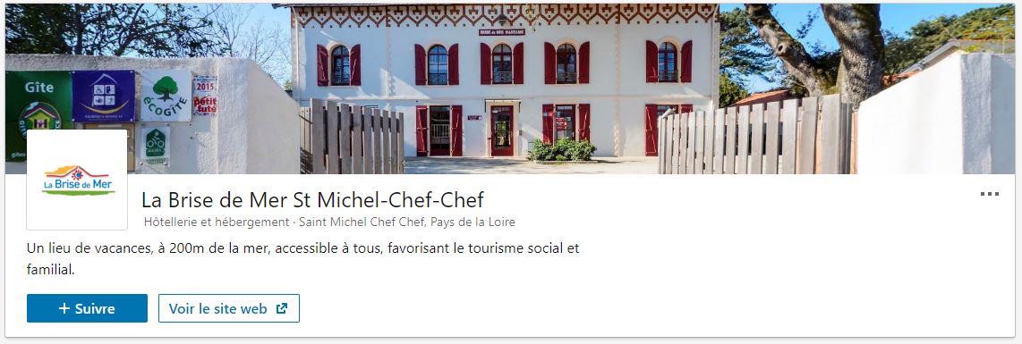 La Brise de Mer se met à la page ! Découvrez notre nouvelle page Linkedin n'hésitez pas à vous abonner 😉