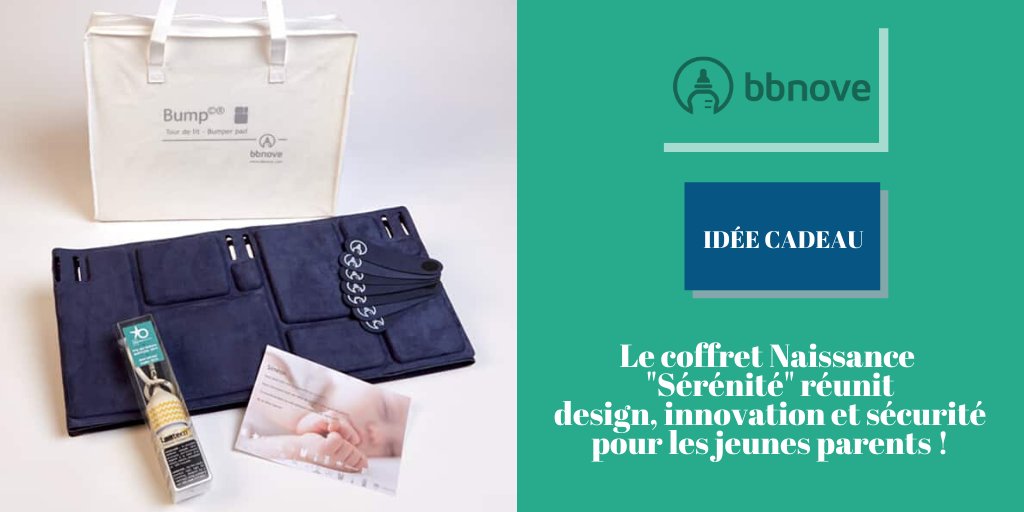 bb_nove's tweet photo. #ideekdo, une naissance à venir et vous ne savez pas quoi offrir, faites confiance à notre coffret naissance 😍 Composé d’un tour de lit anti étouffement unique & d’une veilleuse intelligente ! Rdv ici 👉 https://t.co/HLWIzblqJL
#design #innovation #securite #madeinfrance #bbnove https://t.co/1y6xHWvMDH