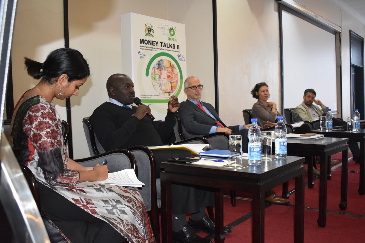 OxfaminUganda's tweet photo. Today's panel is exploring how International NGOs, Donor Governments, Local and National humanitarian actors can use the recommendations of the Money Talks II Report to achieve the Grand Bargain commitments https://t.co/LXC0TmhBqU