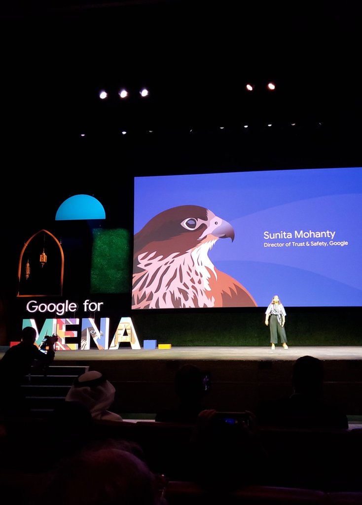 KhaldoonSaid's tweet photo. مديرة الثقة والأمن في غوغل  #Google4MENA https://t.co/P086SxuxKu