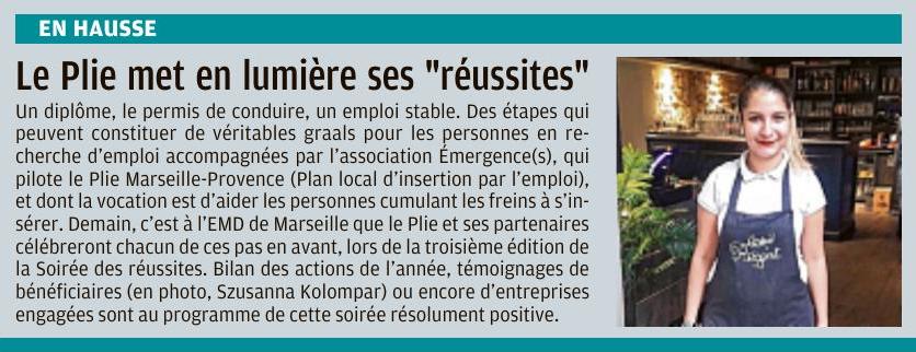 <a href="/laprovence/">La Provence</a> ce mercredi soir le <a href="/PlieMPMCentre/">Emergences Plie MPM</a> donne le micro sur la scène de <a href="/EMDManagement/">EMD School of Business ⭐️ ⭐️</a> à d’anciens demandeurs d’emploi, souvent en difficulté, qui témoigneront de leurs parcours vers une situation professionnelle stable et satisfaisante. Un soirée originale, fort et utile