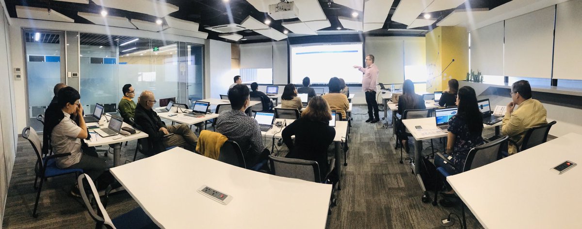 Thank you <a href="/MattDyki/">Matt Dyki</a> for running yet another cool 2-day <a href="/ERPsim/">ERPsim Lab</a> bootcamp for <a href="/SAPNextGen/">SAP Next-Gen</a> members in the #Philippines !! Many faculties are now familiar and keen to run this in their schools for their students!