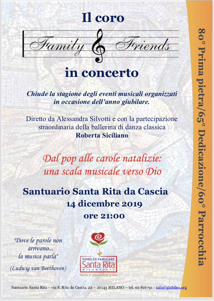 GiubileoR's tweet photo. Dal pop alle carole natalizie...non mancate il 14 dicembre al concerto di Natale presso il Santuario di Santa Rita #santaritabarona #natale2019 #santuarioSantaRita https://t.co/2HHgB9yKMQ