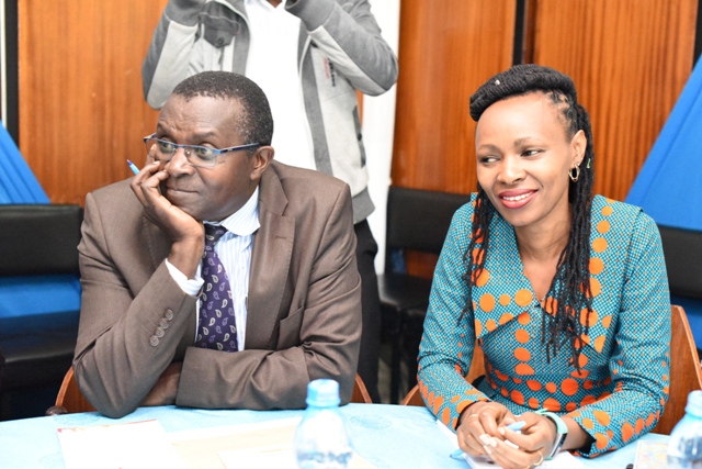 uonbi's tweet photo. Meet two of the eight book authors Prof. Munyae Mulinge from @USIUAfrica and Dr. Rose Anne Njiru from @uonbi #Elimikabooklaunch @UnescoChairUoN @FordFoundation https://t.co/viqd9G9Qz2