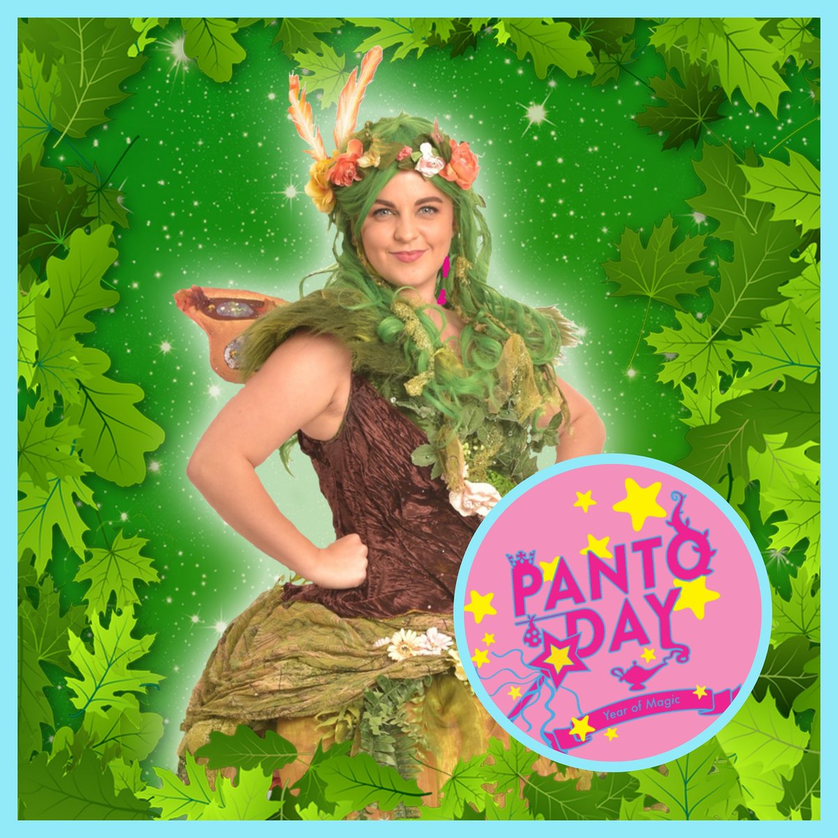 On a Tuesday trip to Sherwood, you'll find Sophie Towns' Fairy Fern in Robin Hood at the <a href="/coretheatresol/">The Core Theatre</a> #pantoday #yearofmagic