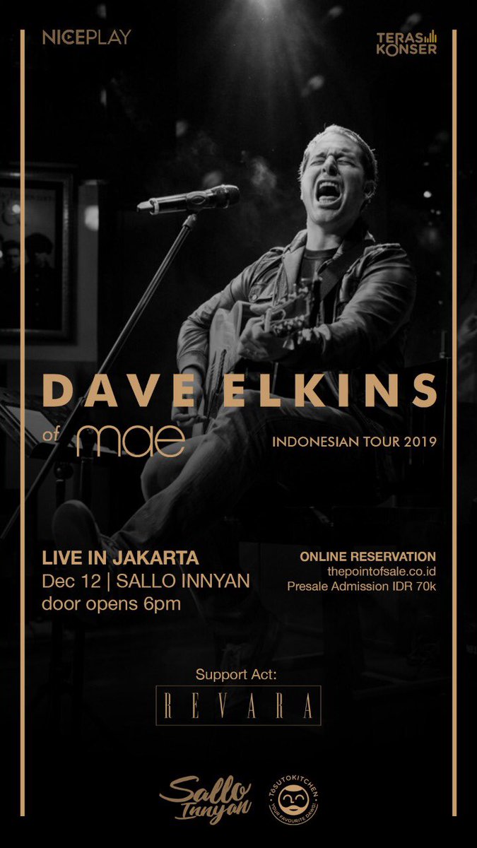 For those who dont know, <a href="/DAVELKINS/">Dave Elkins</a> is a singer song writer from the band called <a href="/maeband/">Mae</a>