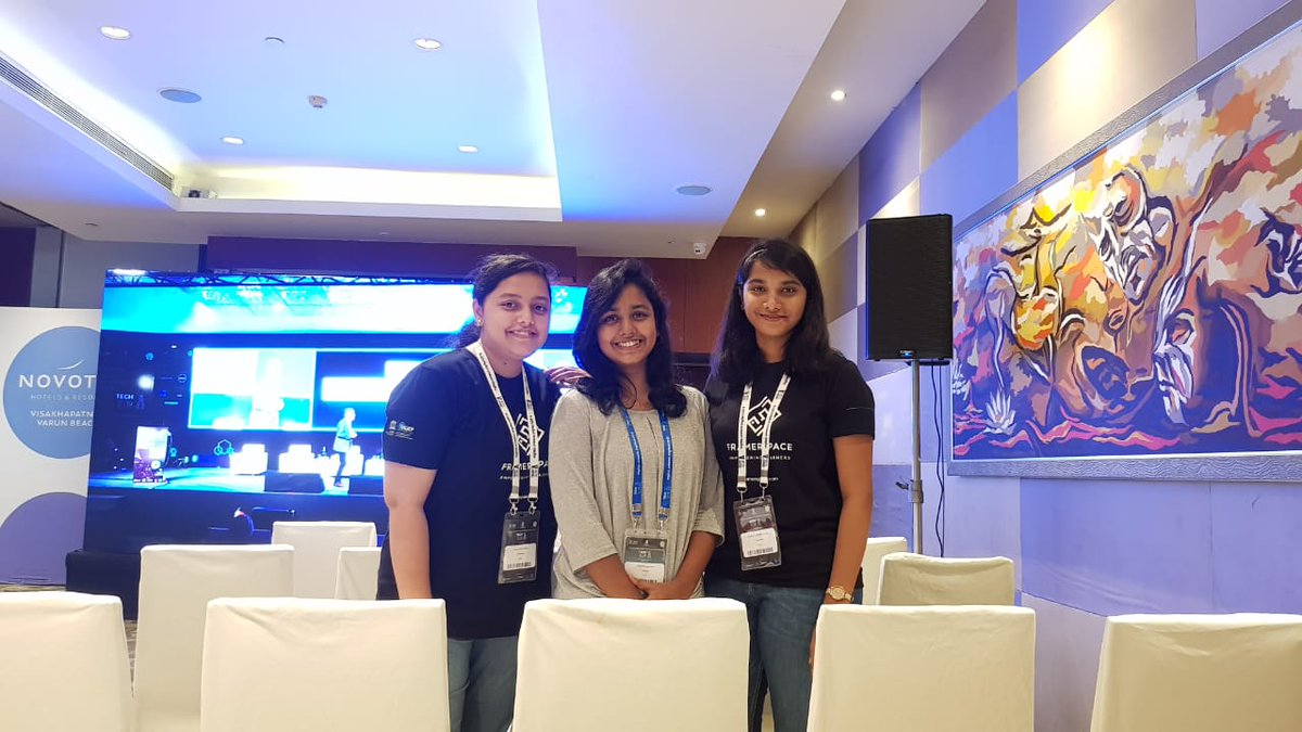 neha_duggirala's tweet image. Great opportunity to network!
It&apos;s been fun till now

#TECH2019 
#networking