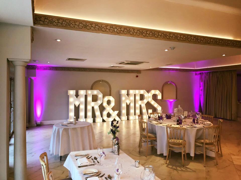 1EntEvents's tweet image. Our 5ft Mr &amp;amp; Mrs Letters and Uplighting can really change the look and feel of your wedding reception...
Talk to the team today about our different light options which can really bring that extra WOW to you and your guests 💕🤩💍🤩💕
1entertainment.co.uk