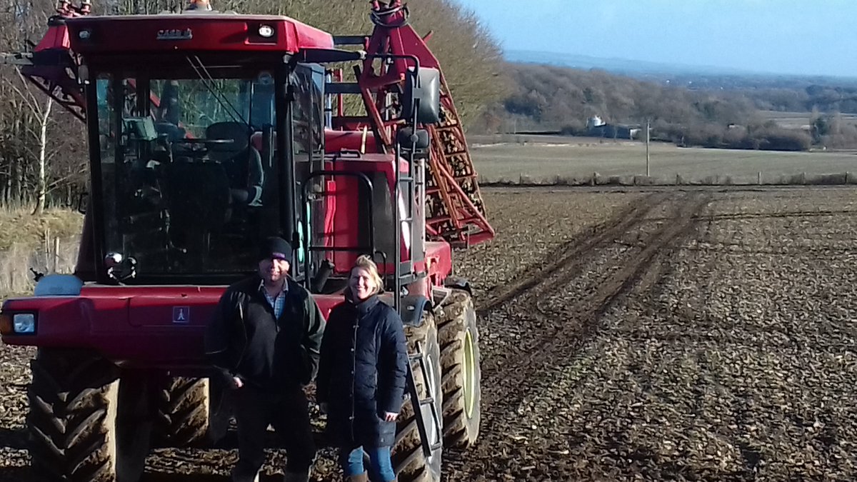 Great day yesterday visiting <a href="/Wainwright7830/">Richard Wainwright</a> - we recorded a piece for <a href="/BBCFarmingToday/">Farming Today</a> about <a href="/adasYEN/">YEN - The Yield Enhancement Network</a> and the <a href="/EIPAGRI_SP/">EIP-AGRI Support Facility</a> YEN Yield Testing Project. Watch this space for details on when it will be aired.