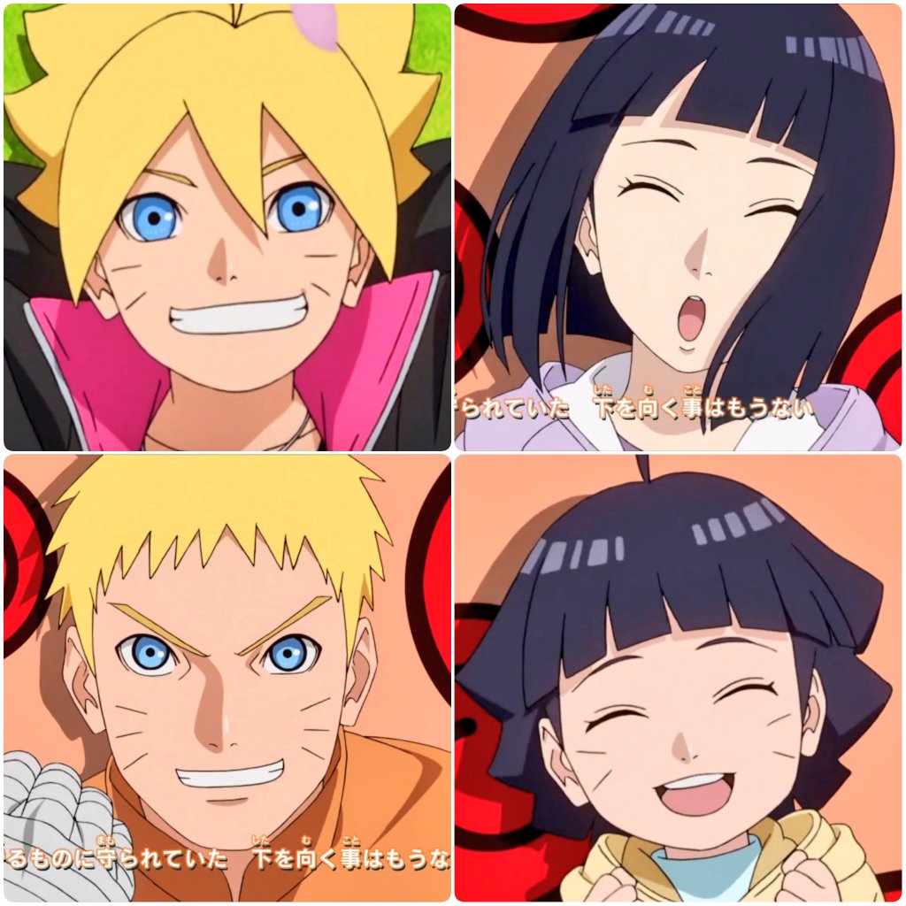 Boruto : Naruto Next Generations on X: Naruto, Boruto, Hinata and Himawari   / X