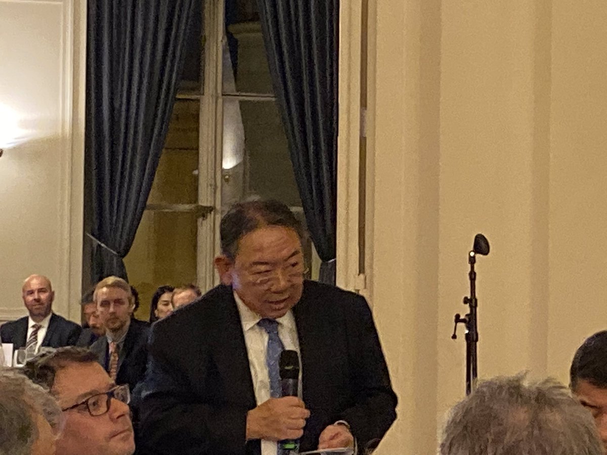 Merci d’avoir été présent, de vos mots toujours justes et de votre présence à côté @CEFJ_2018 depuis 4 ans Cher <a href="/AmbMasatoKitera/">Ancien Ambassadeur Masato Kitera</a> !
À bientôt
