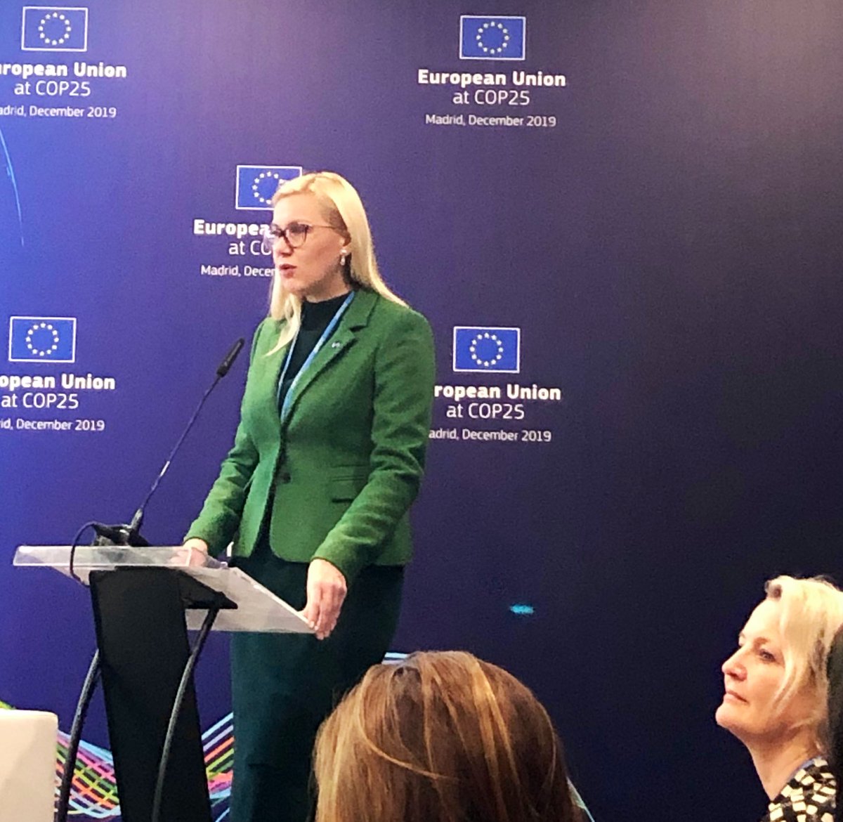 Let’s kickoff the #EUEnergyDay !
Thank you @KadriSimson for your opening speech. Cannot wait to see the #EUGreenDeal. @Energy4Europe  #EUeventsCOP25 @Ielectrix_H2020 @EDSO_eu @ChristianBuchel @enedis