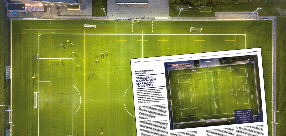 groendus's tweet photo. Het gaat niet hard genoeg met de verduurzaming van sportclubs en dat heeft meerdere redenen. Onze collega Youri Metekohy vertelt hier meer over in de december-editie van LED Magazine: https://t.co/AjtXqZTeSv https://t.co/HBsDbX9pIq