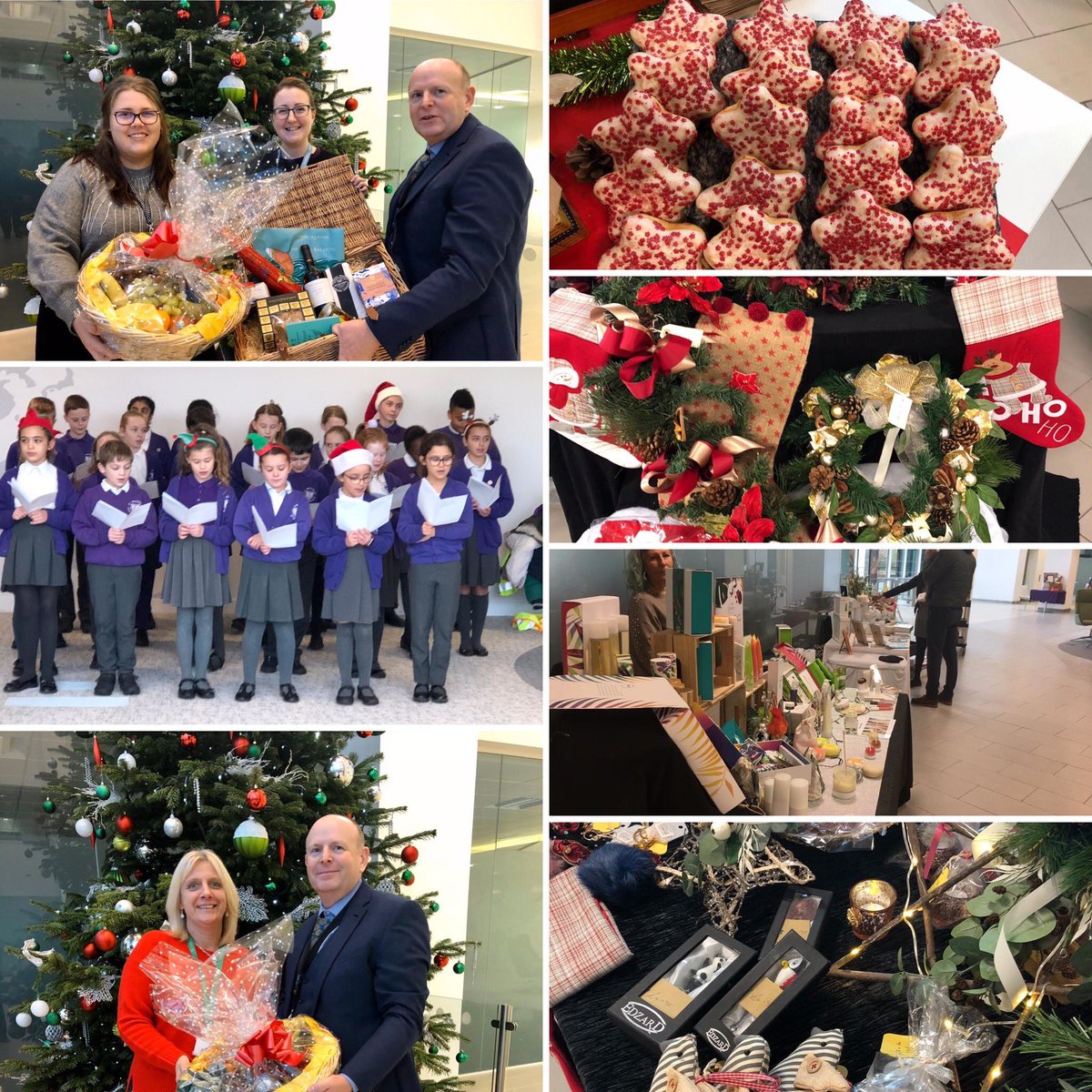 CAPITOLspace's tweet photo. Once again our Capitol Christmas Fair was amazing! Many thanks to all stall holders who attended and a very special thanks to St.Michael’s Easthampstead choir who performed for us. Also a big congratulations to our raffle winners!🎄☃️🛍🧁🎅🏻 https://t.co/kX6iScnmuj