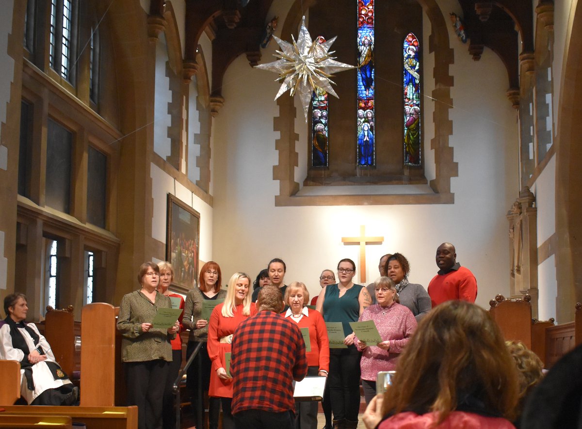 Choir in a church