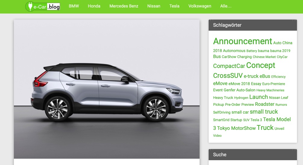 elektroben's tweet photo. #Volvo #XC40 #Recharge +++ kurze Infos,  viele Bilder und ein (Doppel-)#Video +++ https://t.co/8W0xUyR2Xb https://t.co/a2d2uUkZvZ