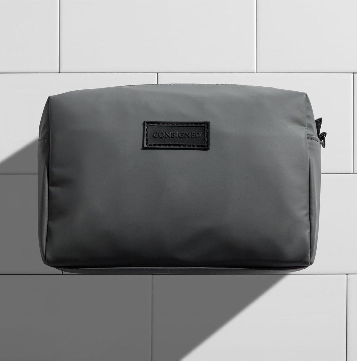 theconsigned's tweet image. Clean cut accessories for the creatives. With waterproof zip top opening and a wipe clean interior, the Mansville Washbag can hold your toiletries safely and securely. #Consigned #WeareTheConsigned