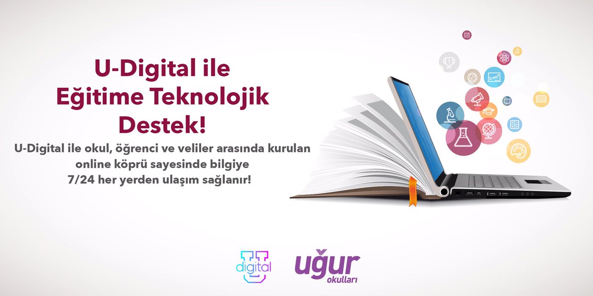 Takvim, ders programı, etüt takvimi, ders notları, ödevler, Metodbox, kişisel rehberlik, etkinlikler, albüm, öğretmen listesi, öğrenci devamsızlığı ve servis gibi birçok içeriğe eğişim sağlayabileceğiniz, U-Digital uygulaması yayında! 💻

#UğurluOlmak
#UDigital