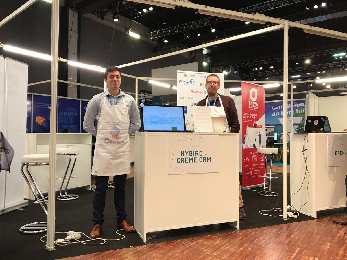 Retrouvez-nous aujourd'hui et demain au <a href="/OSS_Paris/">Open Source Summit</a> ! #crm #opensource