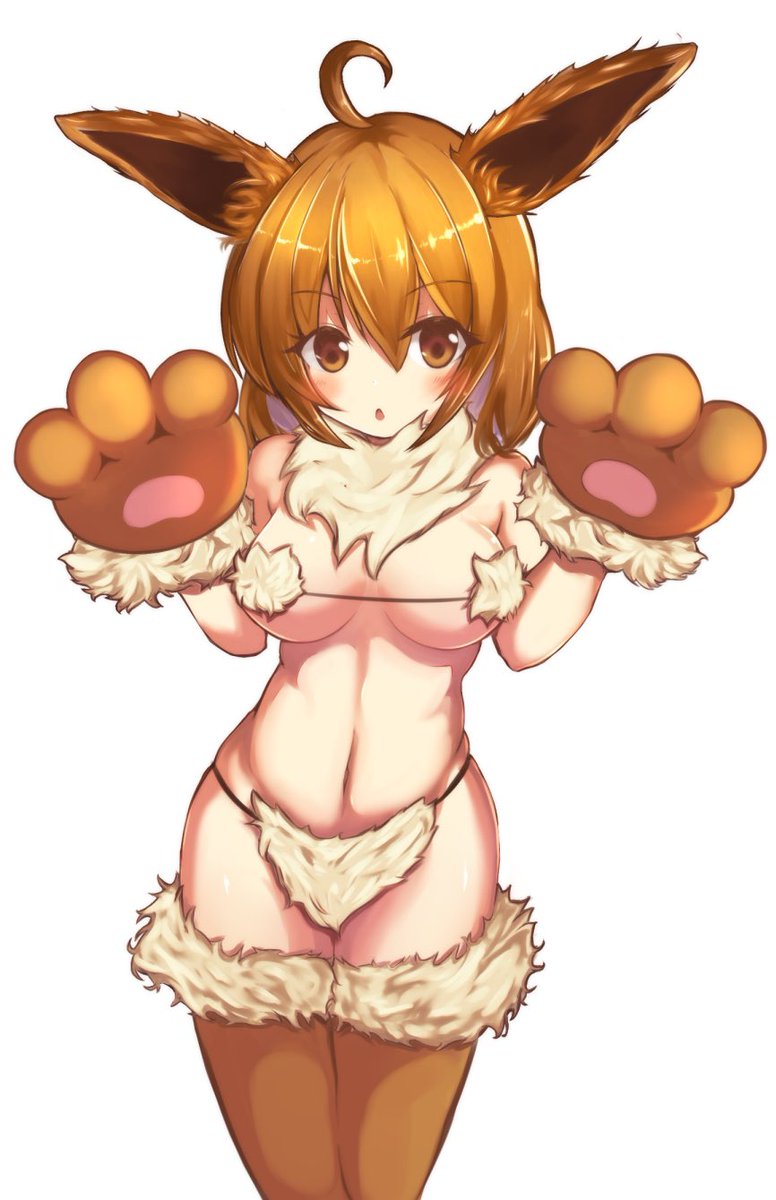 配信しながら描いてたフォロワーさんからのお題絵「ポケモンのイーブイ」
せっかくだから好みな感じに擬人化で描いた! 