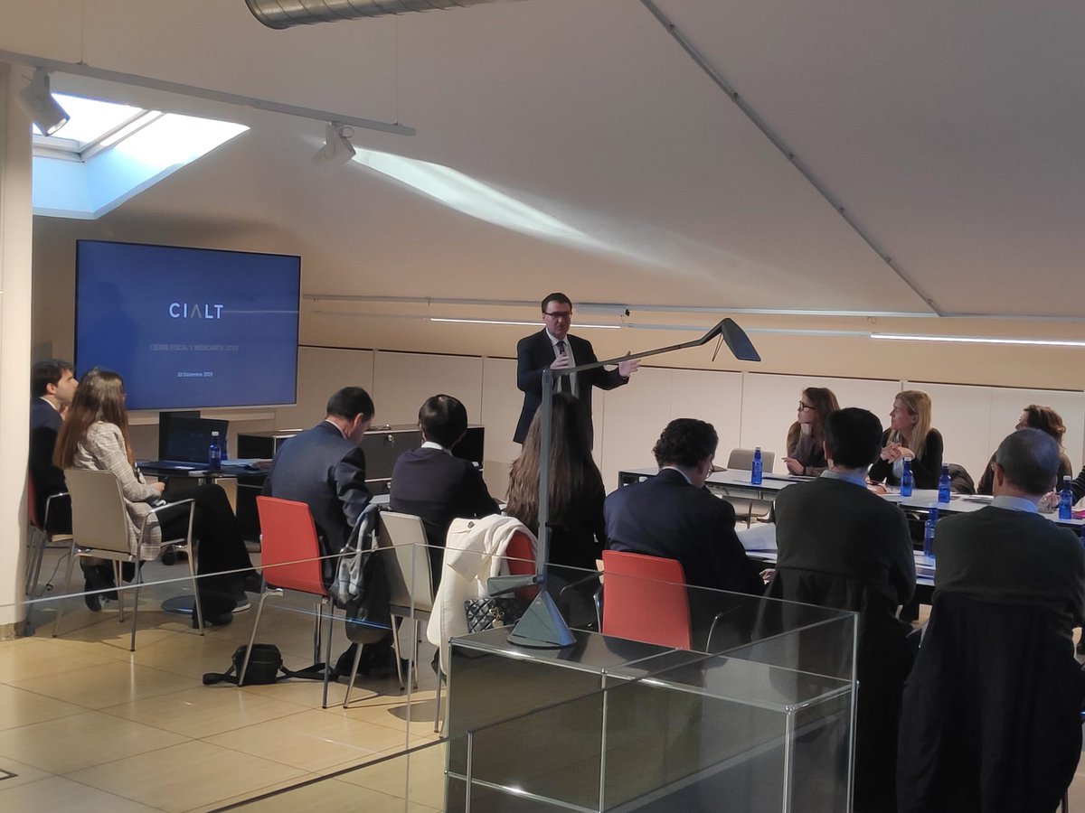 CIALT's tweet photo. Comenzamos la Jornada sobre el “Cierre Fiscal 2019” con nuestro socio Juan José Etxeberria analizando los Impuestos sobre la Renta y Patrimonio.
#CierreFiscal2019 #CIALT #tributación #fiscalidad #legal #derecho #mercantil https://t.co/rGUKvyOfLd