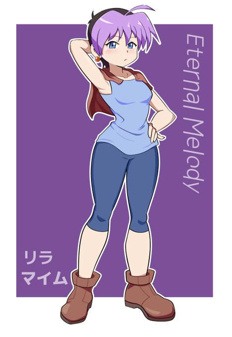 と、いうことで完成品を投下。
エターナルメロディのリラ・マイムさん。
こちらの垢ではPixivには上げないので半分Twitter限定みたいな扱いになるかと('_ゝ`) 
