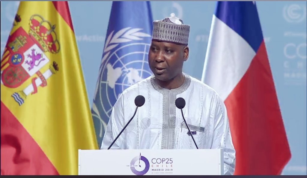 Honored to address #COP25Madrid and send a strong message to the international community: science is unequivocal. The #ClimateEmergency is the fundamental threat of our time. The responsibility for a solution falls upon each and every one of us. #COP25 #TimeForAction