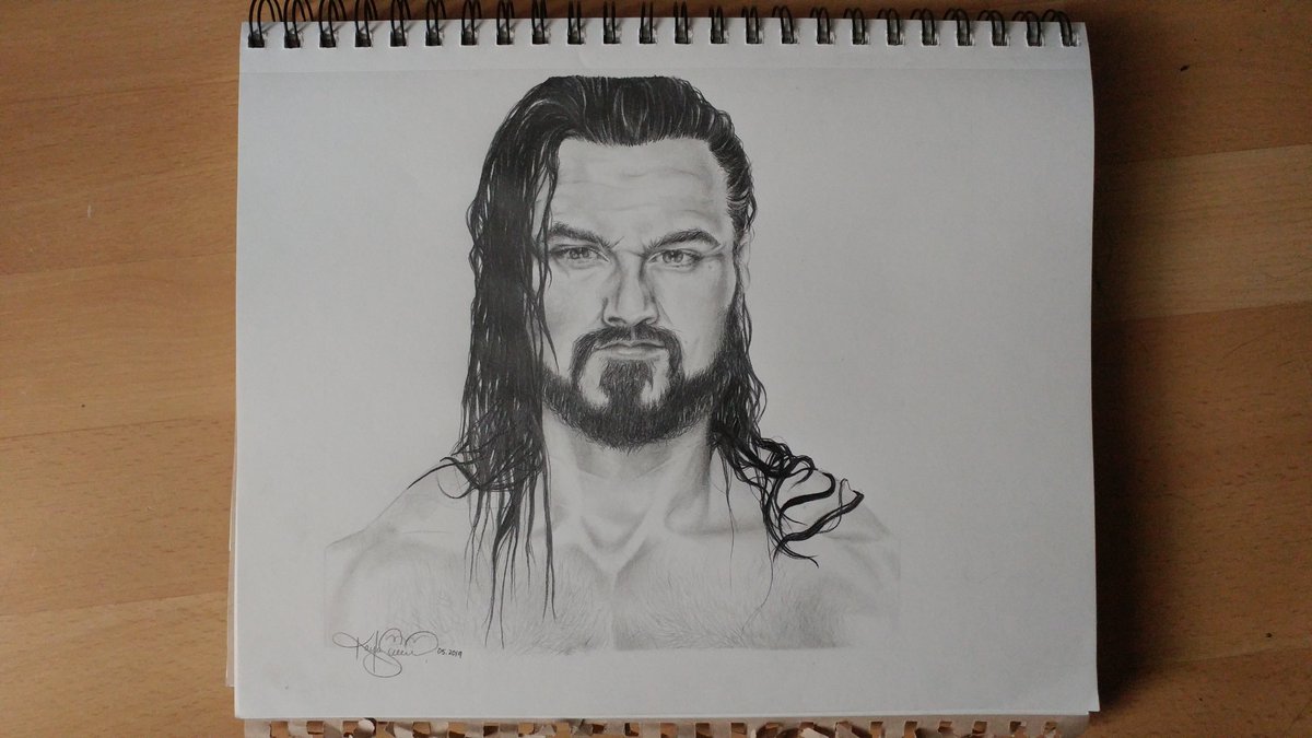 KSevierStudios's tweet photo. "Scottish Psychopath"
Mechanical Pencil
2019

Just wanted to draw my favourite @WWE wrestler, the #scottishpsychopath Drew McIntyre. 😍 https://t.co/f4ROGC5tZA