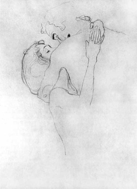 @kloysius i am a huge sucker for gustav klimt's sketches!!! i think theyre such an underrated portion of his work, i love the sensualness and lovely tenderness in them....? 