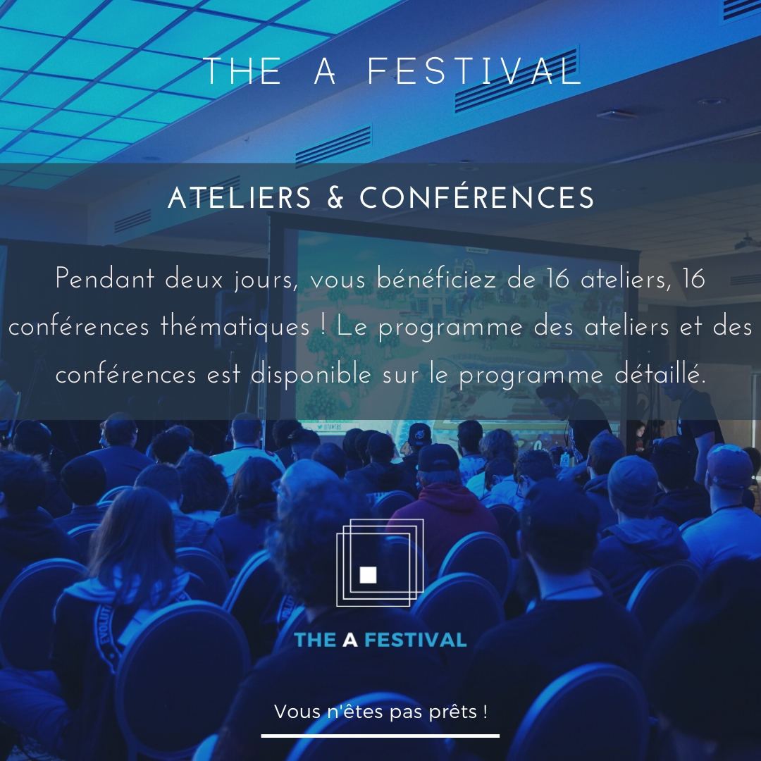 AurelienMizeret's tweet image. Pendant 2 jours : 16 ateliers &amp;amp; 16 conférences thématiques ! 

Vous souhaitez participer ou animer un atelier thématique ? Contactez-nous hello@the-a-festival.com

#AFestival #stadeRH #AfterWorkRH #HRAfterWork #RH #HR #DRH #Innovation #evenementRH #associationRH #evenement