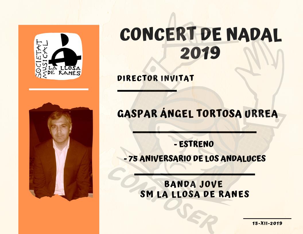 En aquesta edició participaran la Banda Jove, el Cor de l’EMME, el pianista Pablo González, Santa Ana Brass Quintet &amp; Salva Bellver. També comptarem amb Gaspar A. Tortosa donat que s'interpretan "Estreno" i el seu pasdoble 75 Aniversario de los Andaluces.
wp.me/p1gjg9-3oq