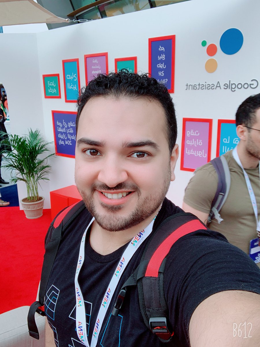 Google Assistant at #GoogleForMENA 😍😍
#Google4MENA