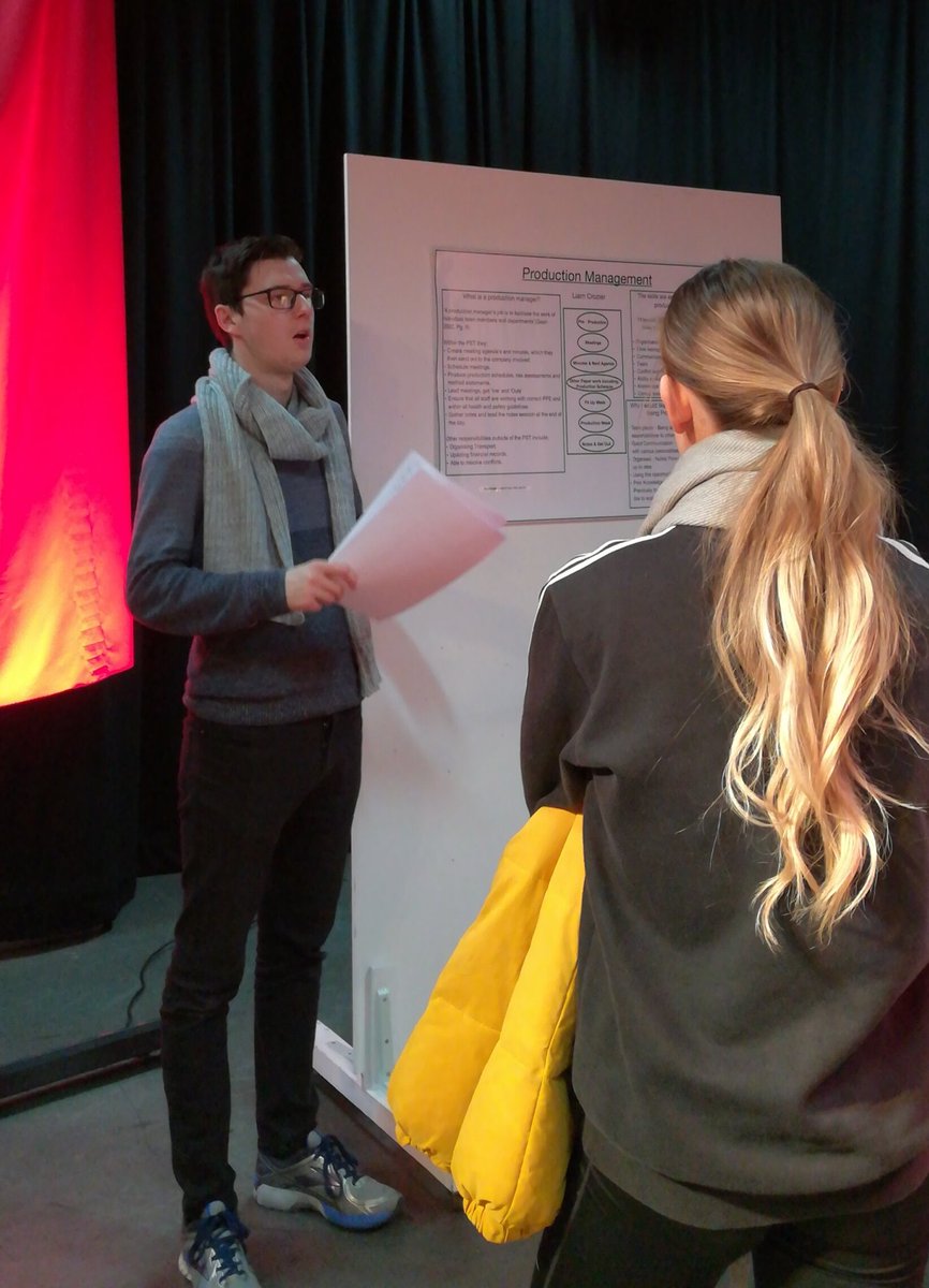 Newcastle College Stage Management & Tech Theatre tweet media