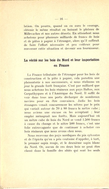 Biblim's tweet photo. "La #forêt doit réparer maintenant les fautes des hommes. On compte sur elle pour redonner vie à nos plateaux désolés et à nos plaines desséchées par un #deboisement irréfléchi..." Henri Gougeaud en 1940
https://t.co/ohMlA2lqVr https://t.co/r1TVPKltON