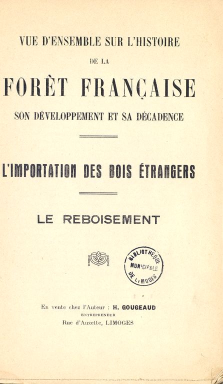 Biblim's tweet photo. "La #forêt doit réparer maintenant les fautes des hommes. On compte sur elle pour redonner vie à nos plateaux désolés et à nos plaines desséchées par un #deboisement irréfléchi..." Henri Gougeaud en 1940
https://t.co/ohMlA2lqVr https://t.co/r1TVPKltON
