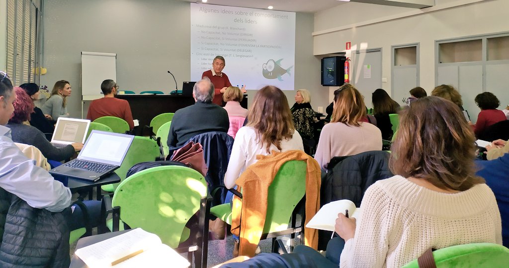 Ara al <a href="/ceppalma/">ceppalma</a> parlant de lideratge amb en Xavier Chavarria. #actualitzaciodecompetenciesdirectives