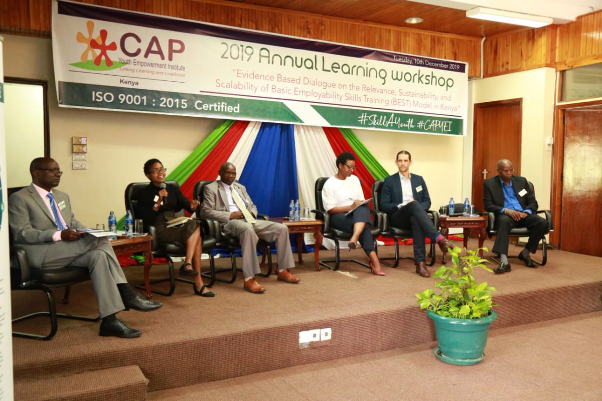 YvonneOkwara's tweet photo. To improve employment rate for youth, system must align labour market with training. Courses must be approved by industry to ensure employability. Match skills with industry demand
#capyei #skills4youth
@capyeikenya https://t.co/g3Nlrvrwd7 https://t.co/Jq2cLs1kSD
