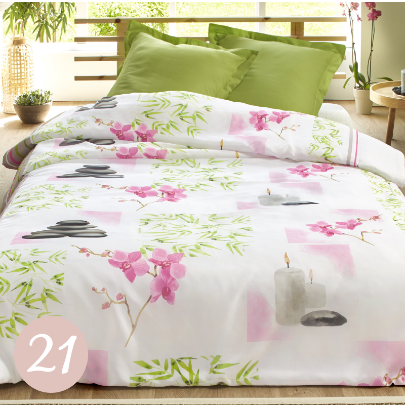 blanche porte housse de couette