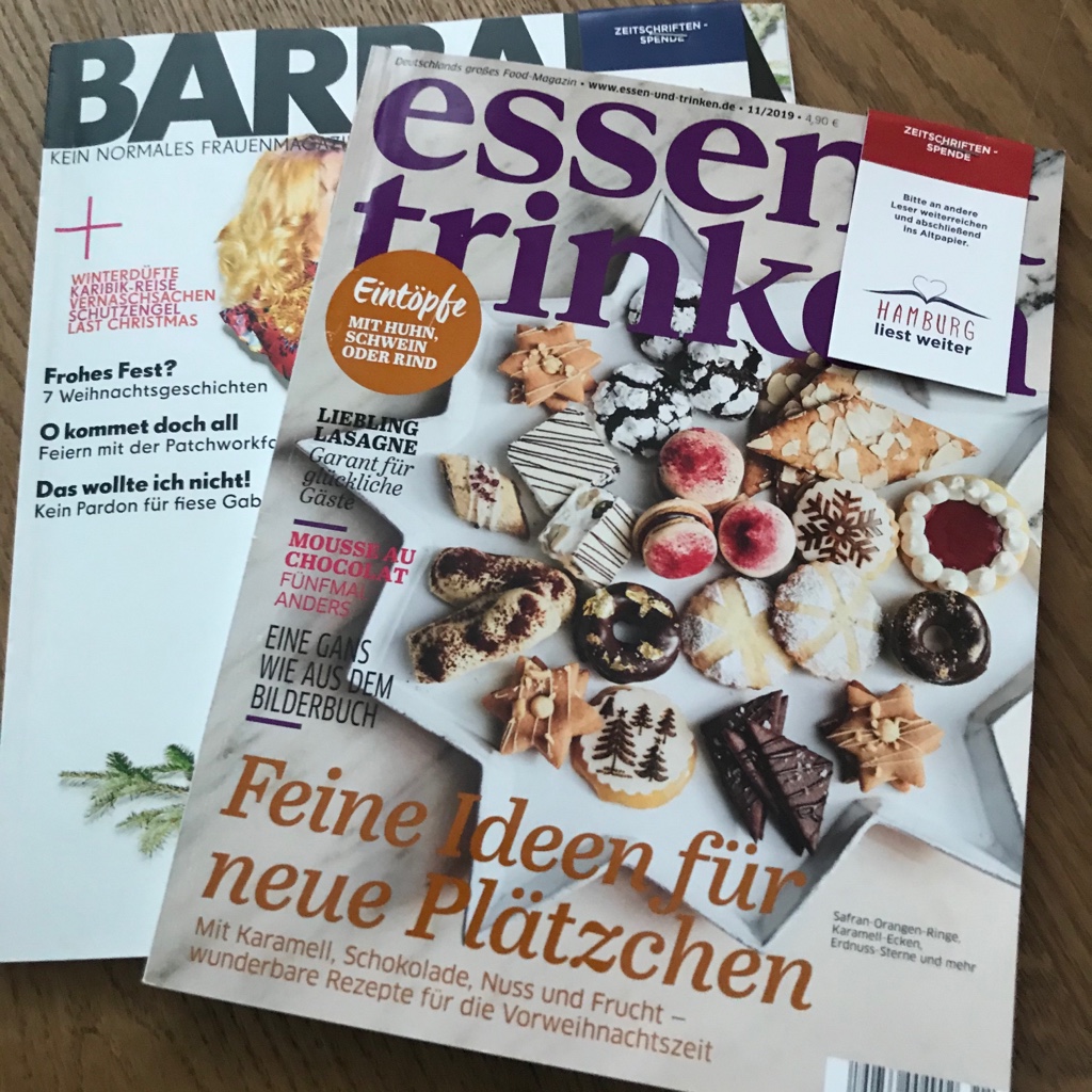 Sharing is Caring, auch oder besonders an Weihnachten 💚♻️🌎 #sharingiscaring #sozial #lokal #nachhaltig #lesenhilft #lesenmachtglücklich #socent #einfachmachen  #magazine #reuse #xmas #hamburgliestweiter #hamburg [Werbung wg Markennamen / Verlinkung | unpaid &amp; no affiliation]