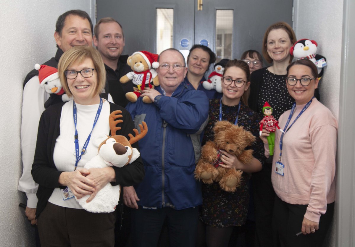 Wrightington Hospital (@wrightington16) on Twitter photo Wrightington staff have been busy fundraising in the run up to Christmas in their silly socks and baking cakes, all in aid of Specialist Services through <a href="/ThreeWishesWWL/">Three Wishes Charity</a>. Here's the Admin Block and a few of their cuddly friends getting into the festive spirit. #choosewrightington Wrightington staff have been busy fundraising in the run up to Christmas in their silly socks and baking cakes, all in aid of Specialist Services through <a href="/ThreeWishesWWL/">Three Wishes Charity</a>. Here's the Admin Block and a few of their cuddly friends getting into the festive spirit. #choosewrightington