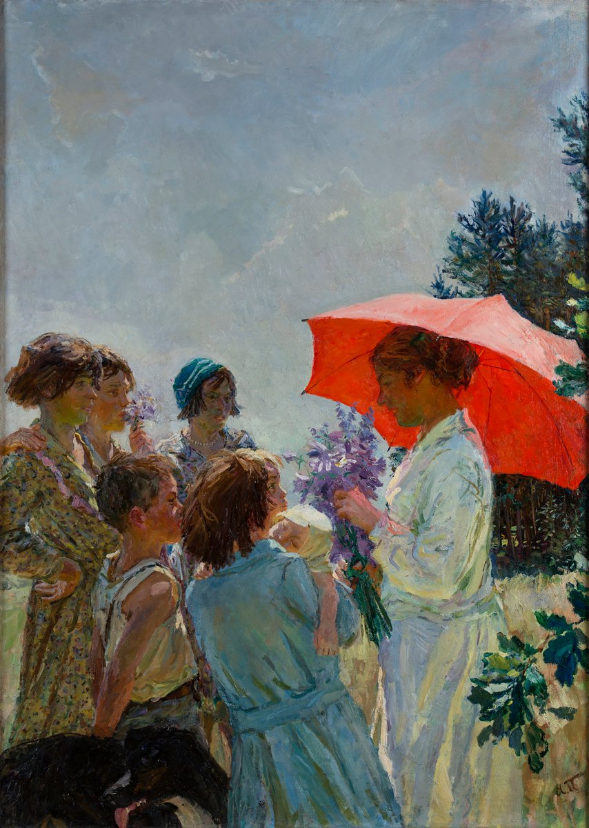 Выставка «Великое искусство Аркадия Пластова» откроется в Академии акварели и изящных искусств Сергея Андрияки 12 декабря. В экспозицию вошли 400 работ  из собрания семьи художника и 9 музеев, включая Государственную Третьяковскую галерею и РОСИЗО: rosizo.ru/events/event/1…