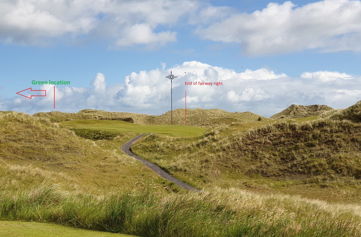 IrishClereGolf's tweet photo. It might be chilly but still a busy time of the year! @MarkMagowanPGA on the course @EnniscroneGolf developing a fabulous new yardage book. What a privilege to be walking on this patch of outstanding links #WorldClass @wildatlanticway @GolfDigestIre #Top100Course https://t.co/I25Ht6KrIm