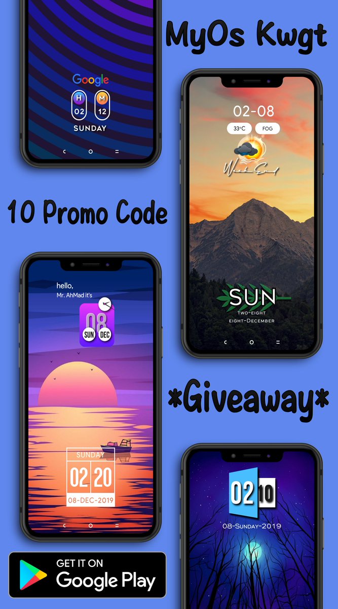 Ahmadansari2233's tweet photo. Hello Guys it's time to Giveaway of #MyOskwgt by me @Ahmadansari2233
 https://t.co/qz86gMeCKW

(HAVE 10 Promo Codes)
How to participate 👇👇
Follow me @Ahmadansari2233
Retweet this post
Like post
Comment on this post
Results Announced on 14-12-19
Winner salect Randomly 👍👈 https://t.co/r8pu2Jtllx