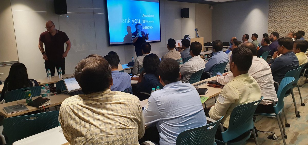 Over the last few days, Microsoft along with partners Lenovo and Acuutech hosted events at its offices in Mumbai and Bangalore to educate business leaders and CXO’s on redefining their IT platforms using hyper-converged software-defined data centre and storage. A great success.