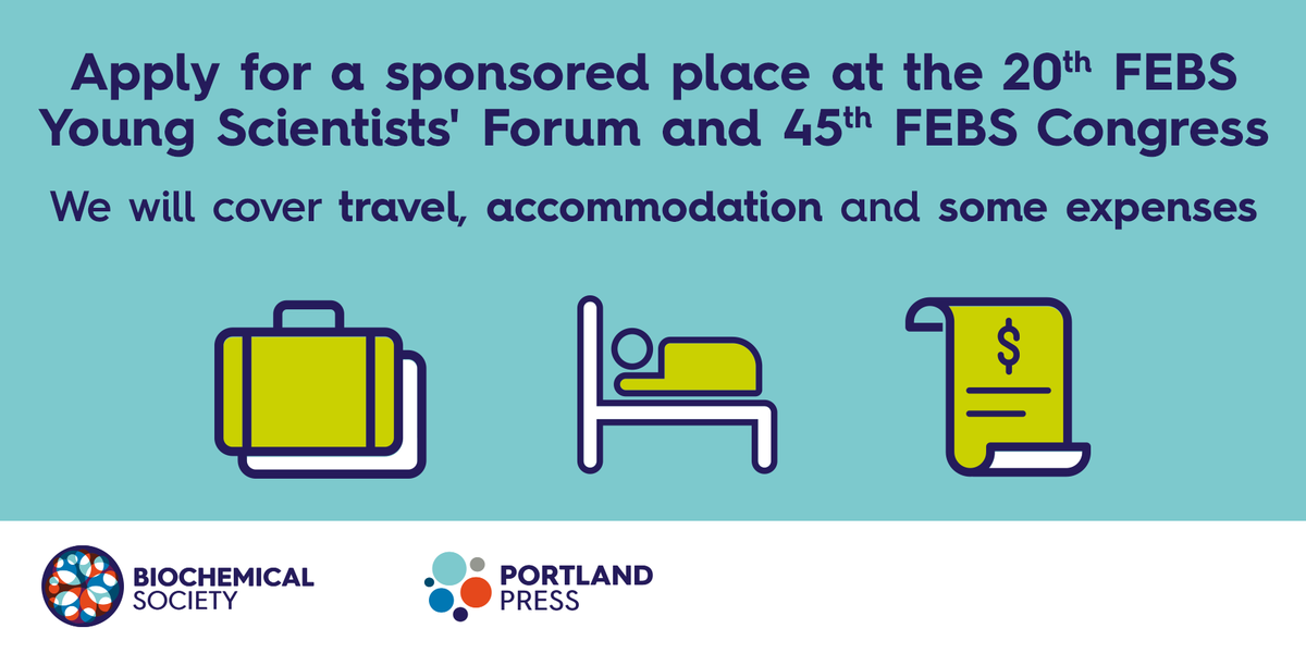 BiochemSoc's tweet photo. Would you like to spend part of July 2020 in Croatia and Slovenia, sharing your work and networking with European bioscientists? If you're a postgraduate or early career member, then you can apply for a sponsored place to attend the YSF and FEBS Congress https://t.co/kW9frV1IC2 https://t.co/Wf6lxGxbUp