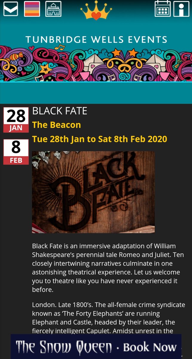 tw_events's tweet image. Liking the look of this! If you want something different to kick of next year then take a look at this immersive theatre event with #GOOMS @Thebeacon_tw

tunbridgewellsevents.co.uk/event.php?eid=…