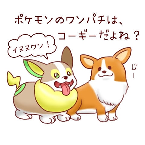 コーギー ポケモン ワンパチ (わんぱち)とは【ピクシブ百科事典】