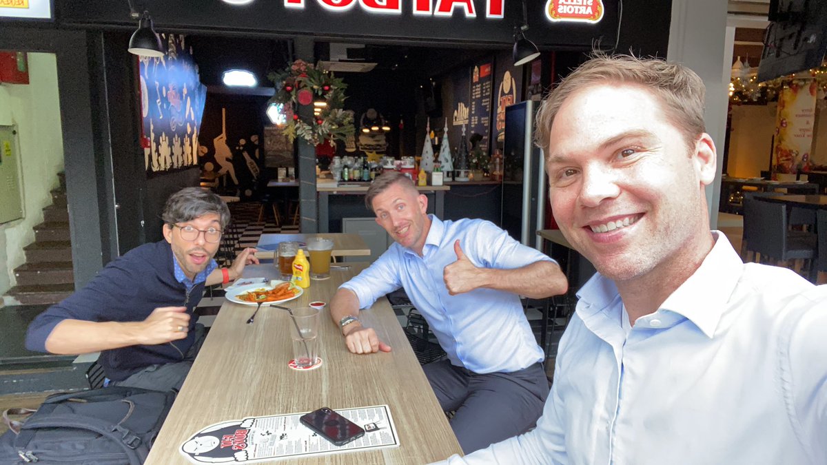 Singapore check in. Small but committed crew.  #PubPDasia