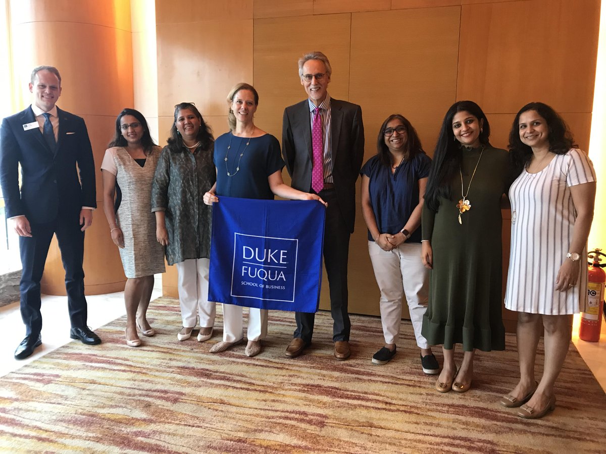 TRPMumbai's tweet photo. Last week, The Red Pen team, along with other education consultants, met with the Dean of Duke's Fuqua School of Business in Mumbai. The Dean discussed the core values of the student body and what leadership parameters they look for in their MBA cohorts.
__
#TheRedPen @DukeFuqua https://t.co/qgfJ85kxYl
