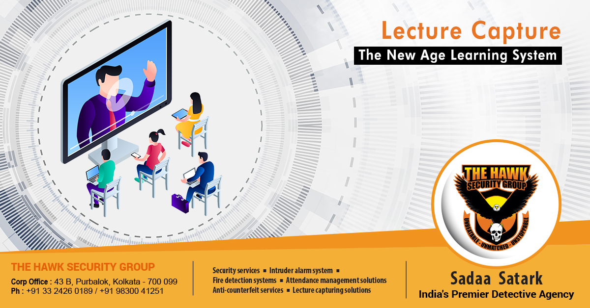 Hawk India is changing the face of education with an innovative Lecture Capture System.

For details Call: +91 9830041251 / +91 9748403828

#HawkIndia #LectureCapture #AntiTheftDevices #HomeProtection #BusinessProtection #OfficeProtection #FacialRecognition #SurveillanceSystem